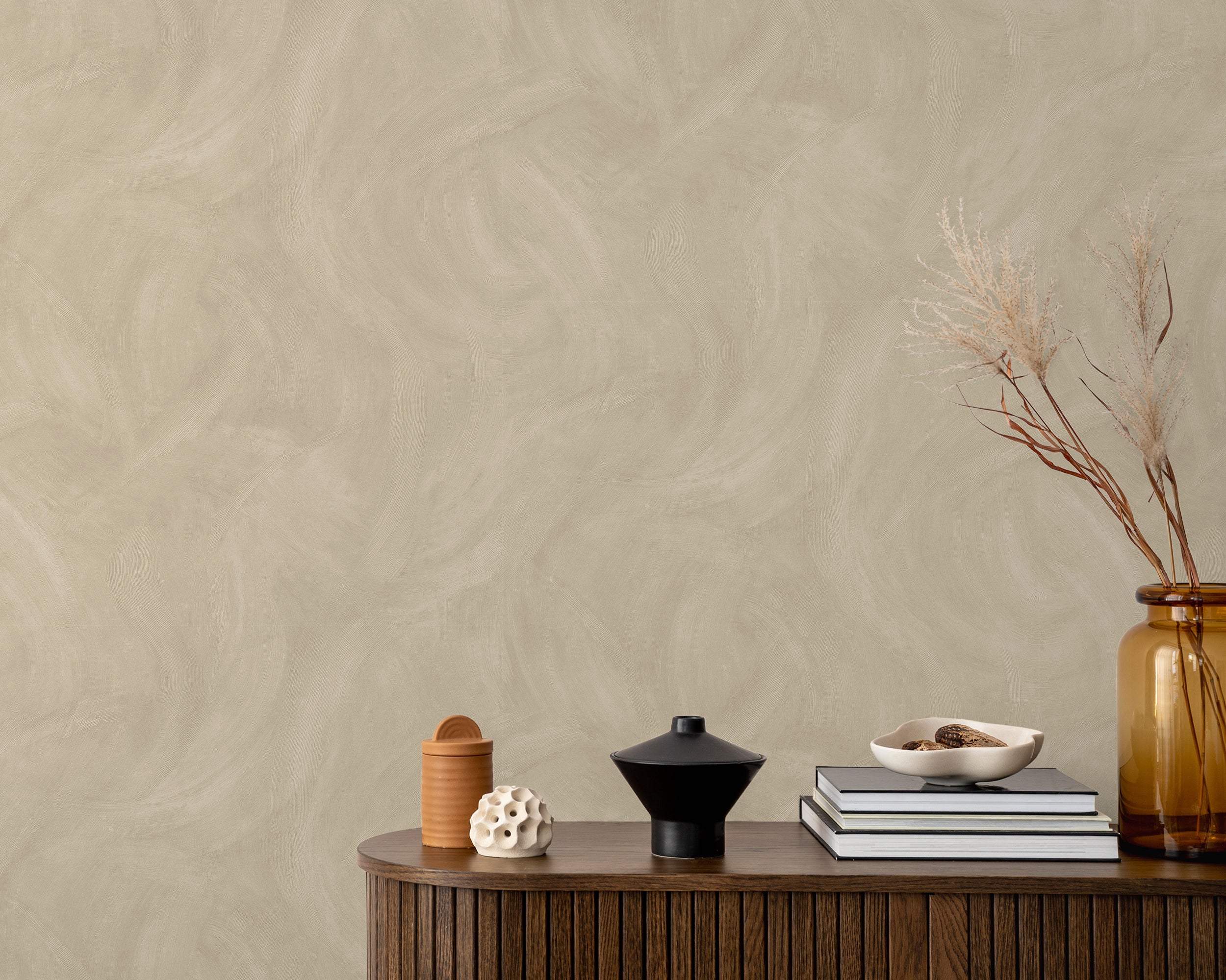 Grandeco Textured Vibes Serra Mauve Wallpaper Roll 10m x 53cm